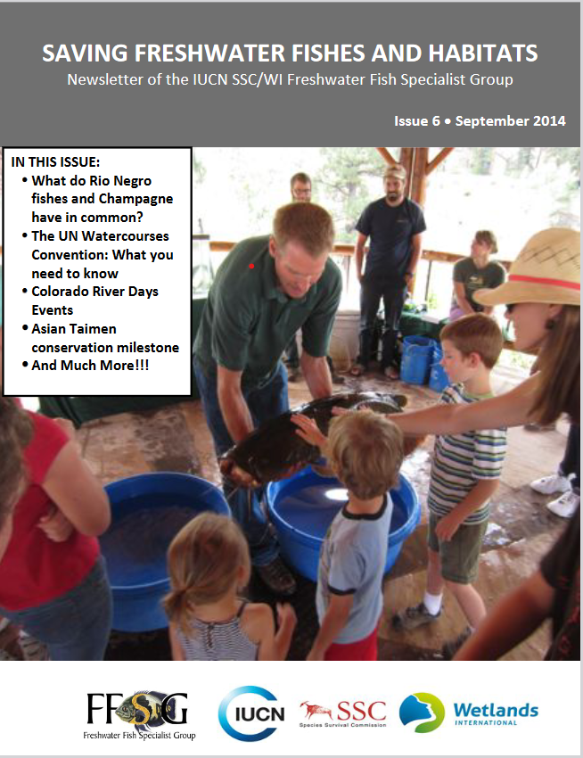 Cover of the September 2014 FFSG Newsletter